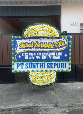 Papan Bunga Duka di Morotai Selatan